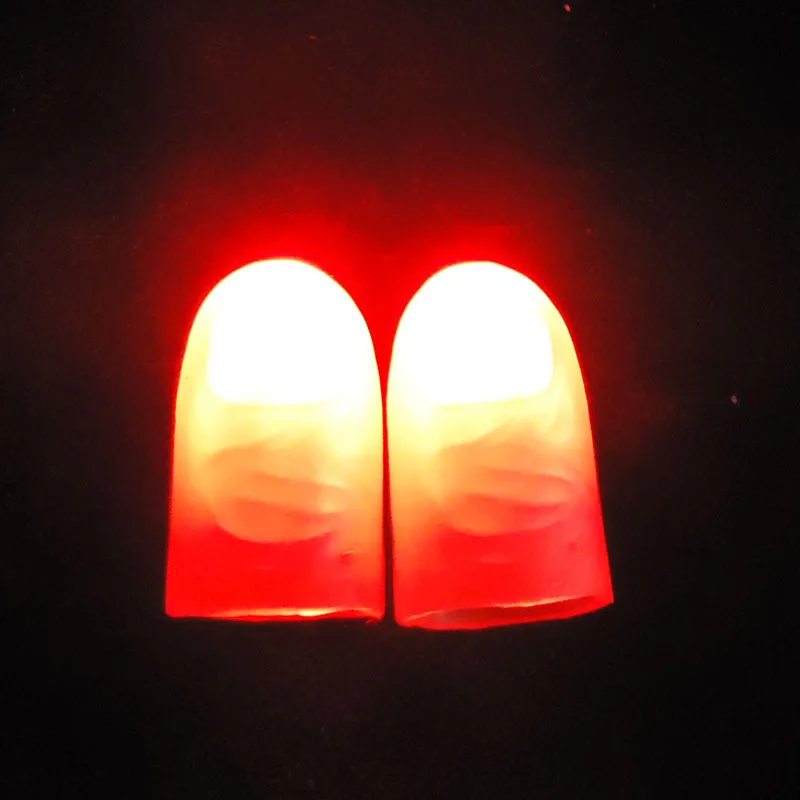 Pack de luces de dedos multicolores