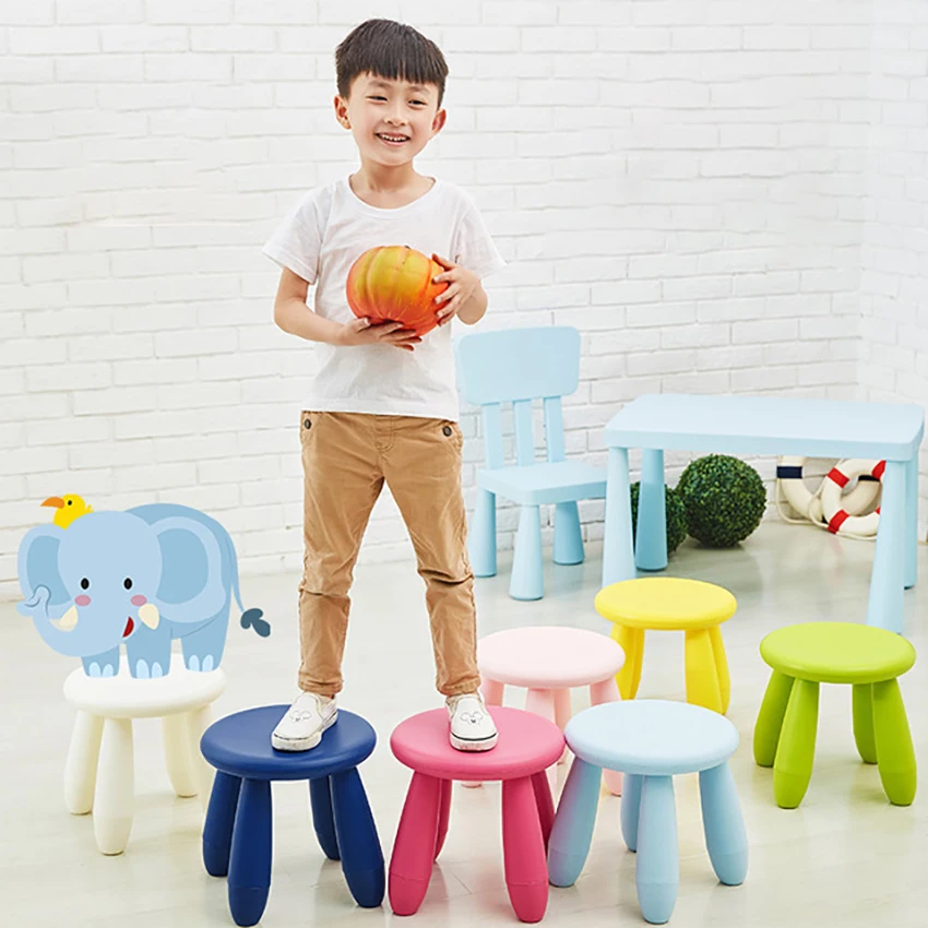 Taburete de aprendizaje Lazykid – Banco infantil resistente y apilable - imagen 5