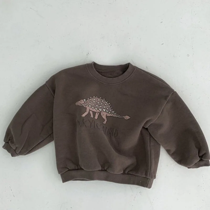 Cool Dinosaur Plus sudadera con capucha forro polar para niño - imagen 5