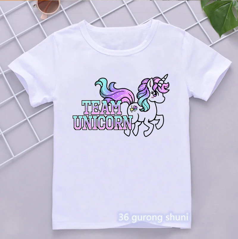 Camiseta unicornio para niña - Estilo urbano - imagen 4