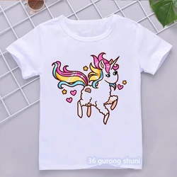 Camiseta unicornio para niña - Estilo urbano