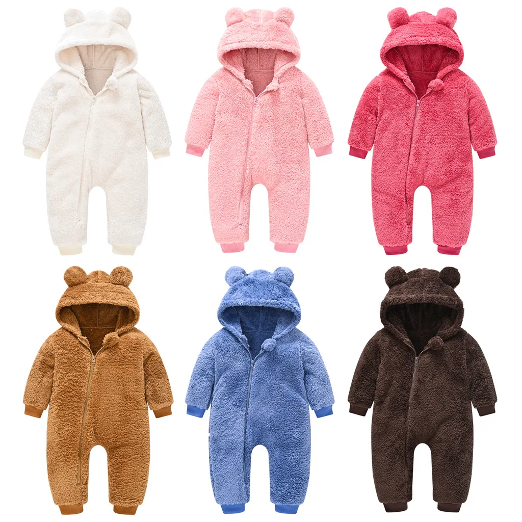 Romper polar de bebé recién nacido para invierno - imagen 3