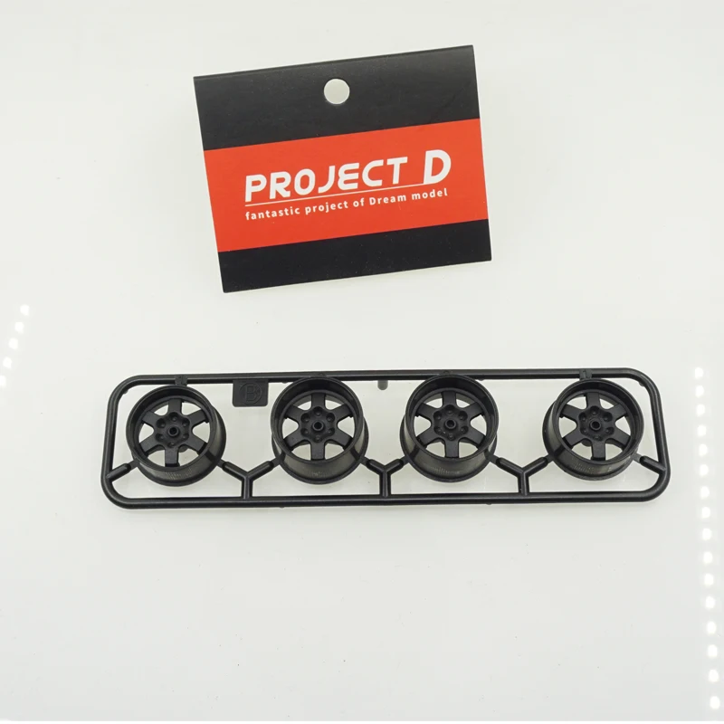 Llantas de carbono TE37 para Mini 4WD Tamiya - imagen 4