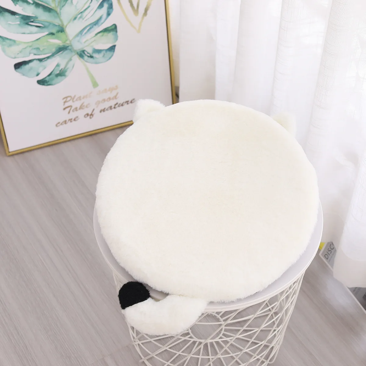 Cojín acolchado con memory foam y peluche para gatos