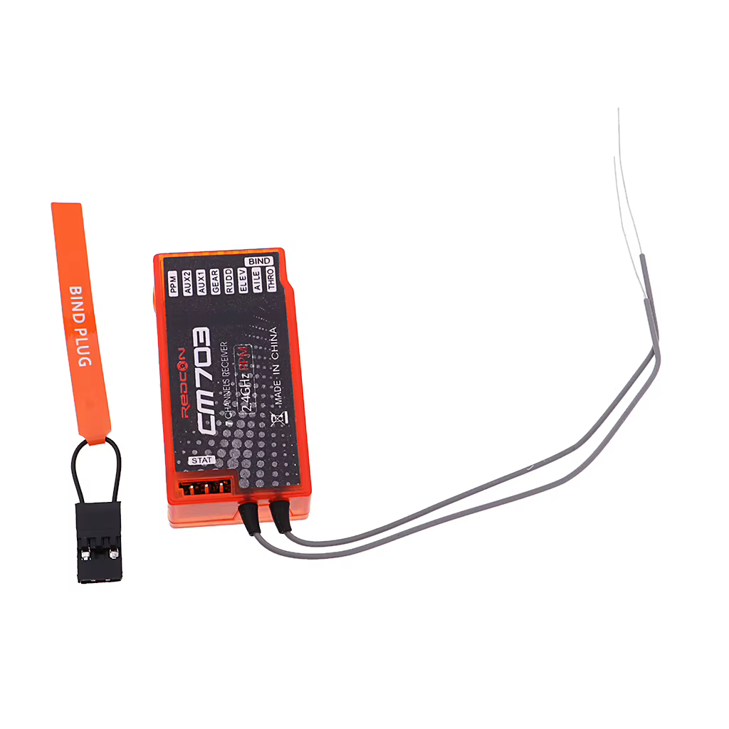 Receptor REDCON CM703 7 canales DSM2/DSMX 2,4 GHz para drone - imagen 2