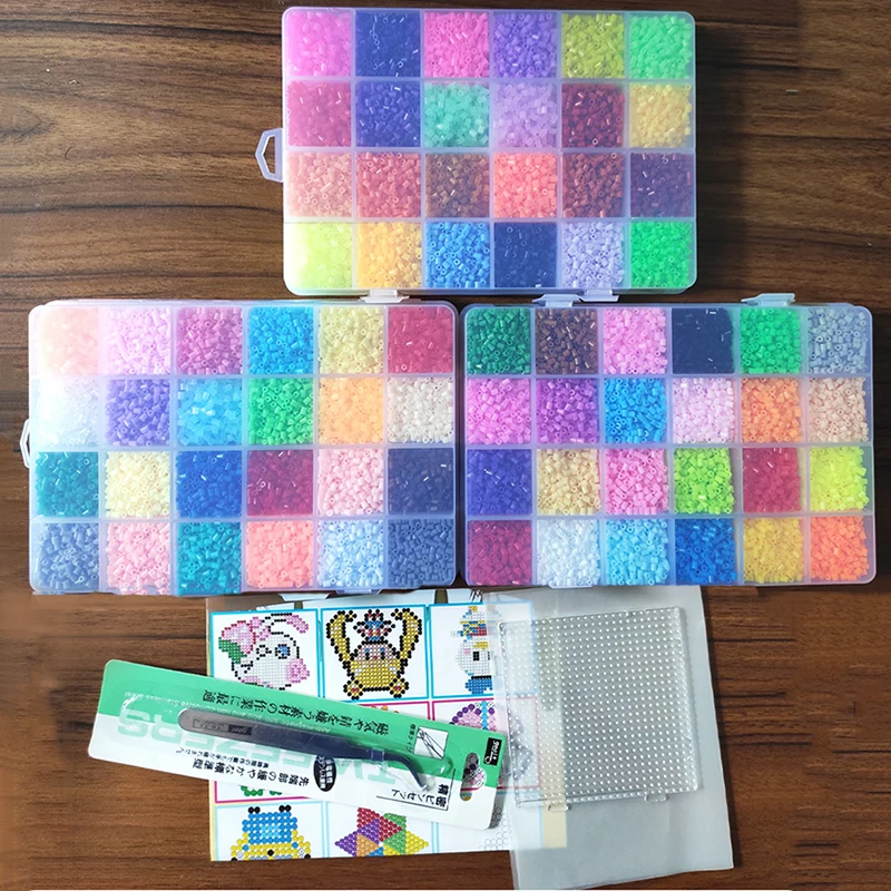 Cuentas Hama para niños – Kit creativo 3D de plancha - imagen 2