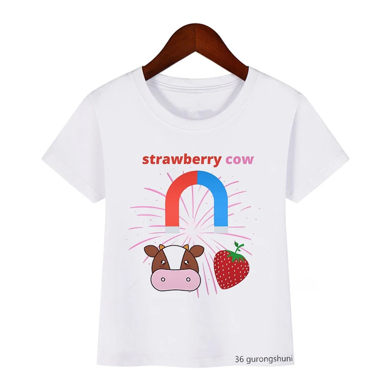 Camiseta infantil de algodón con estampado Animal para niños – Manga corta - imagen 2
