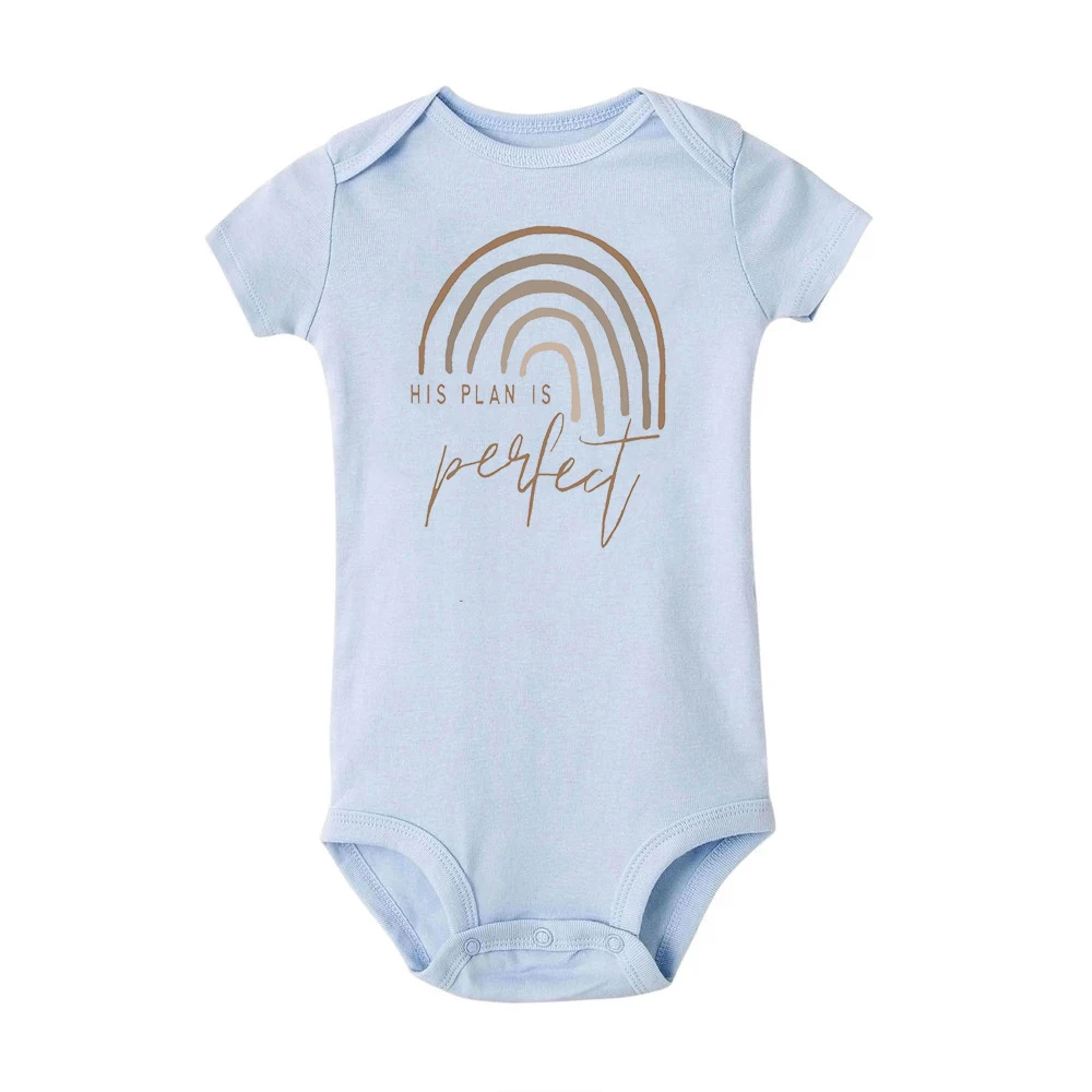 Body de algodón para bebé – Estampado arcoíris - imagen 5
