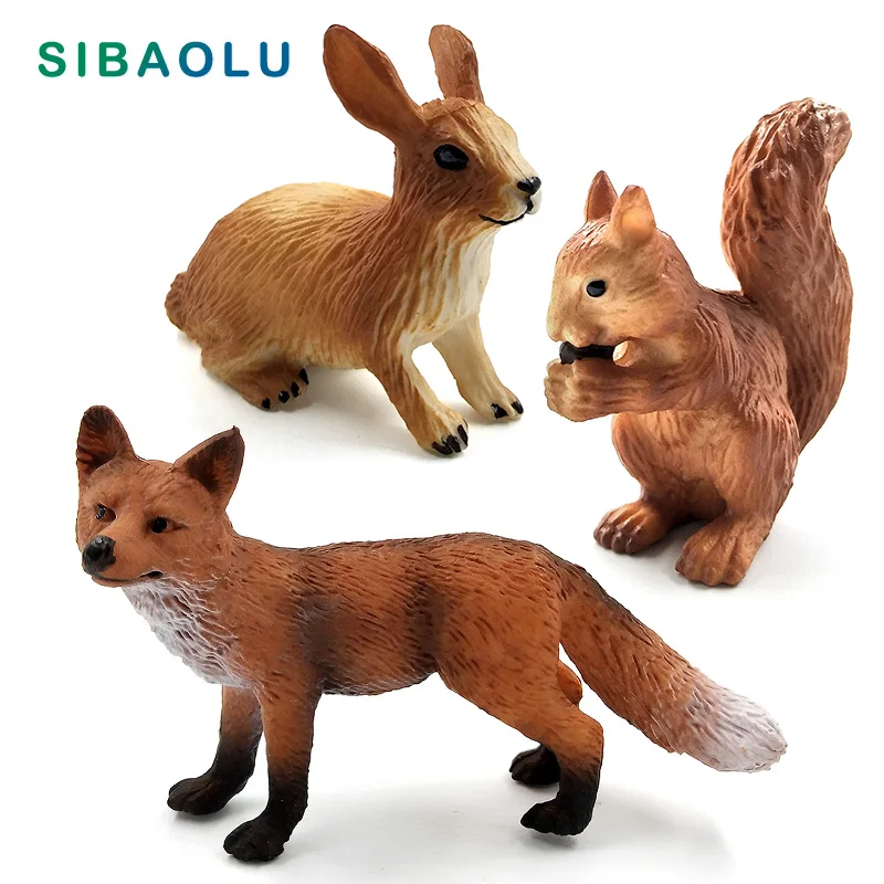 Figuras de animales de resina para decoración infantil - imagen 2