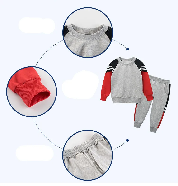Detalle del look deportivo infantil