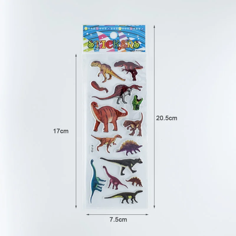 Pegatinas de dinosaurios para niños – adhesivos impermeables - imagen 2
