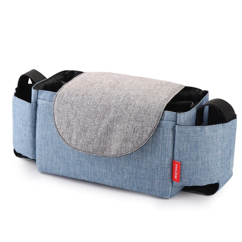 KF095 Bolsa organizadora para cochecito de bebé impermeable práctica - imagen 5