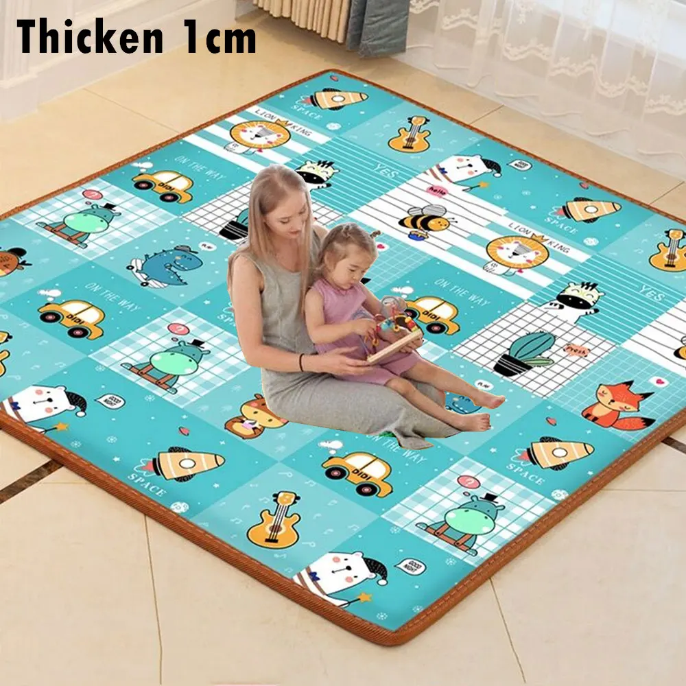 Alfombra de juegos acolchada – Impermeable y plegable - imagen 3