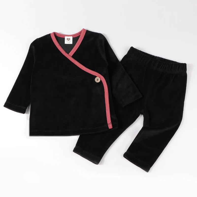 Conjunto de pijama de terciopelo