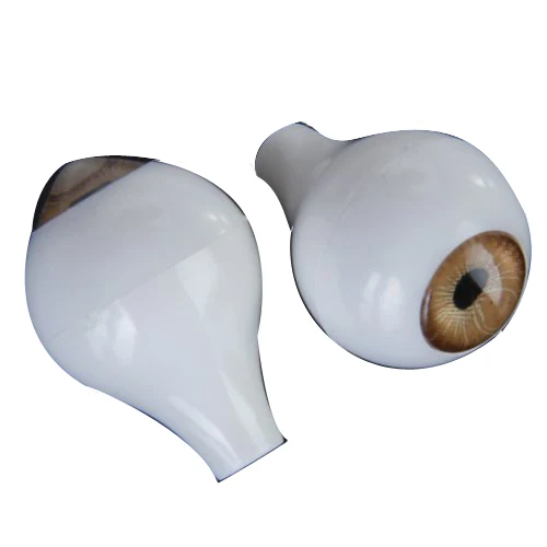 Ojos de muñeca acrílicos redondos para manualidades de niñas
