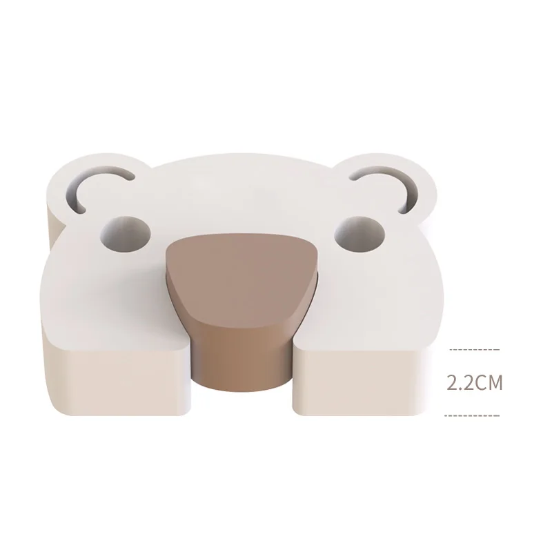 Tope de puerta seguridad bebé – Protección antipellizco EVA - imagen 2