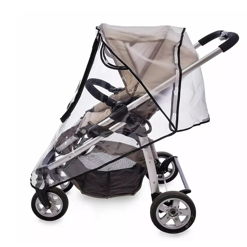 Funda lluvia impermeable para cochecito de bebé EVA