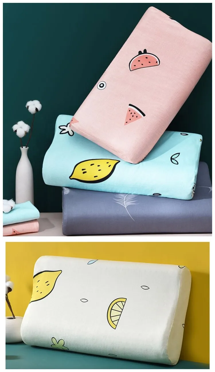 Funda de almohada rosa con conejitos