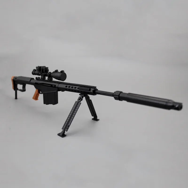 Barrett M82A1 kit de montaje rifle francotirador para figuras - imagen 5