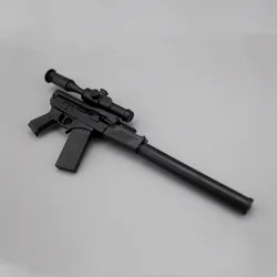 Kit montaje rifle asalto plástico para soldaditos infantiles