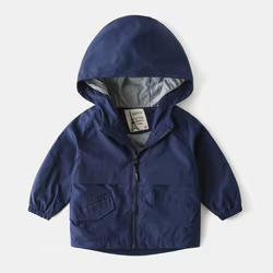Chaqueta rompevientos infantil de entretiempo – Ligera y cómoda