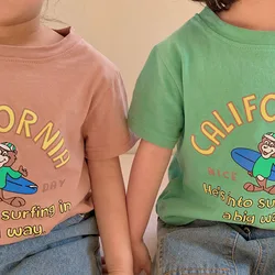MILANCEL Camiseta manga corta infantil - Estampado verano niños