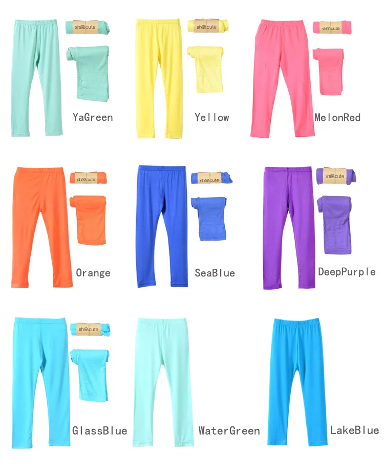Leggings caramelo para uso diario infantil