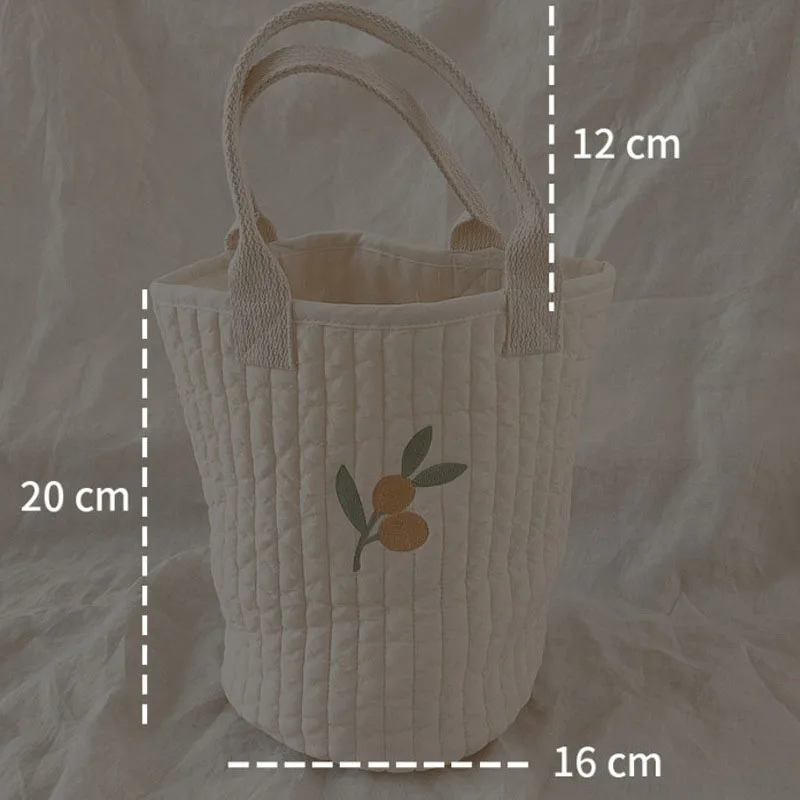 Bolso portapañales bordado oso