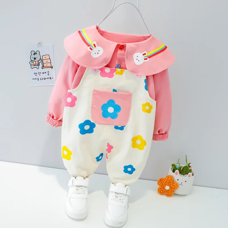 Conjunto infantil de algodón para bebé – Primavera/Otoño
