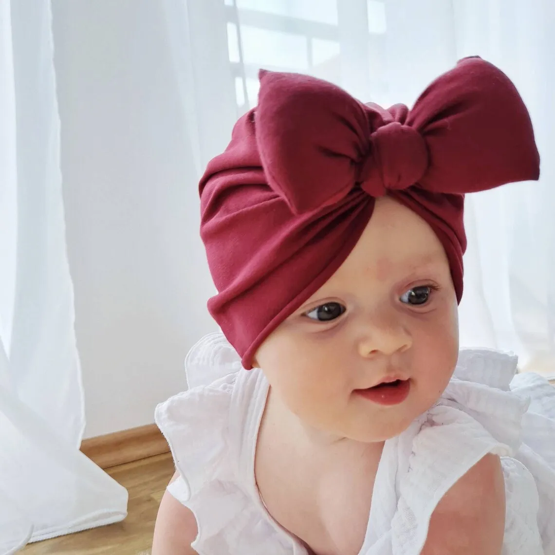 Gorro de algodón suave para bebé