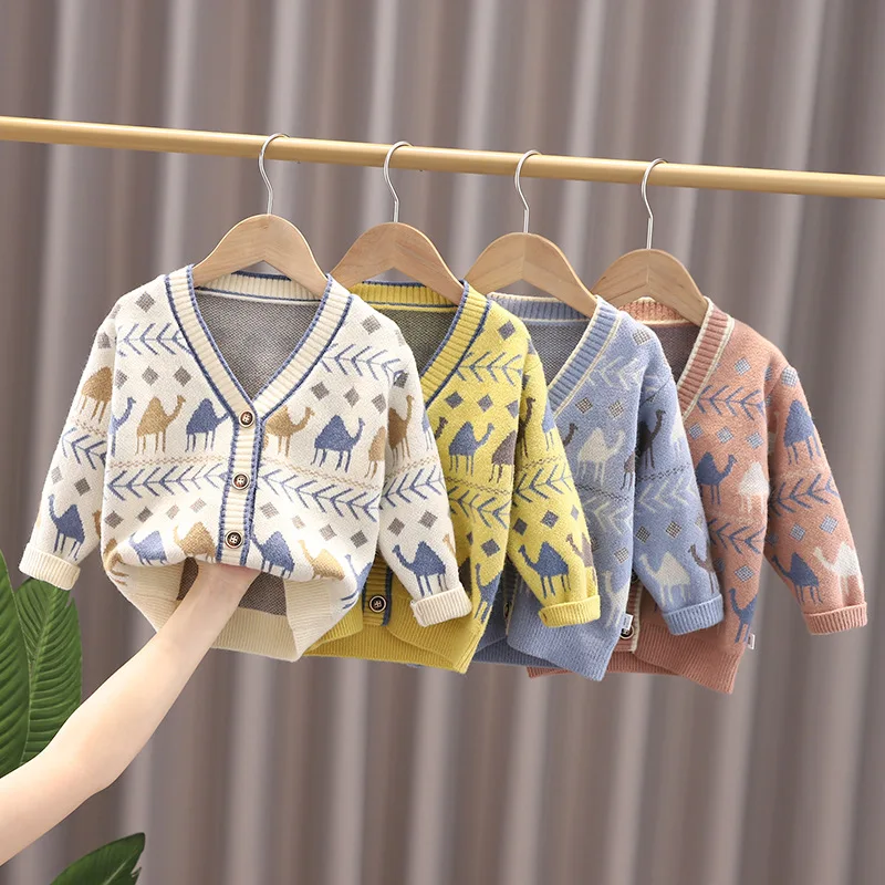 Suéter de punto para niños - Abrigos y cárdigans otoño-invierno - imagen 2