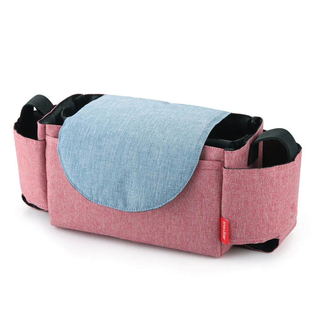 KF095 Bolsa organizadora para cochecito de bebé impermeable práctica - imagen 4