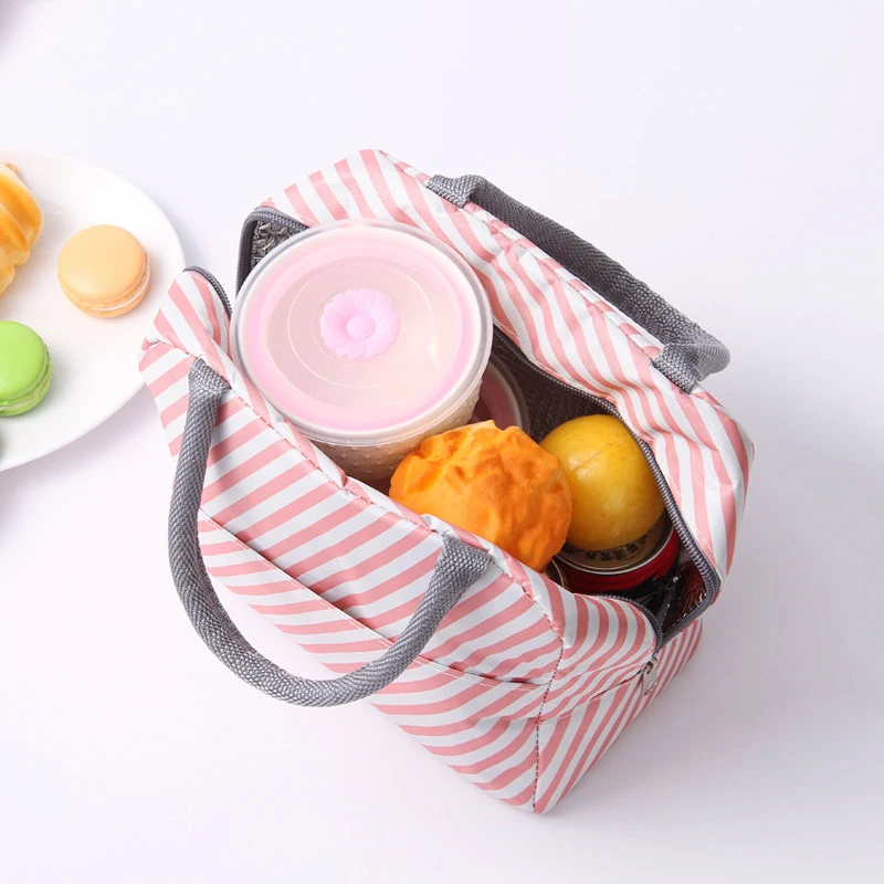 Bolsa de almuerzo aislada - diseño de moda para niños - imagen 4
