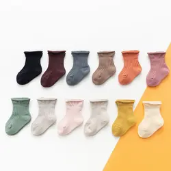 Calcetines de algodón peinado para bebé – Suaves y cómodos