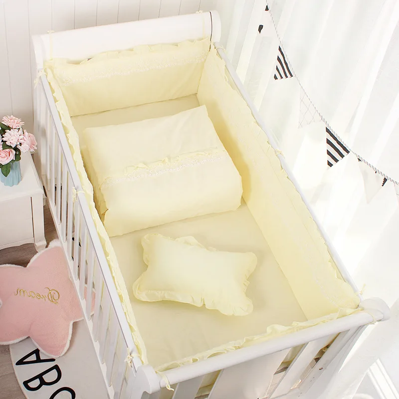 Set completo de protectores de cuna y sábana encimera