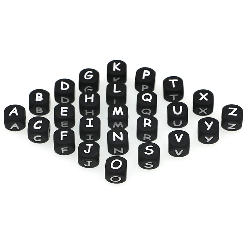 Cuentas de letras de silicona para niños – Kit DIY 12mm - imagen 5
