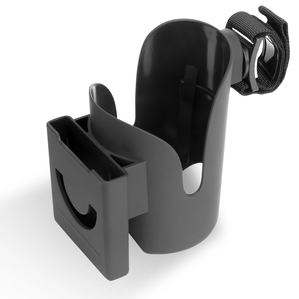 Portavasos universal para cochecito – Soporte teléfono y bebida