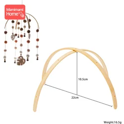 Colgador móvil de madera para cuna – Decoración habitación bebé