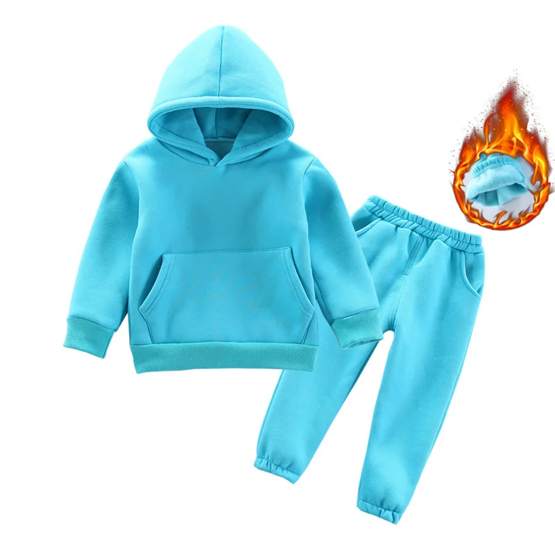 Conjunto de sudadera con capucha y pantalón térmico para bebé niña - imagen 2