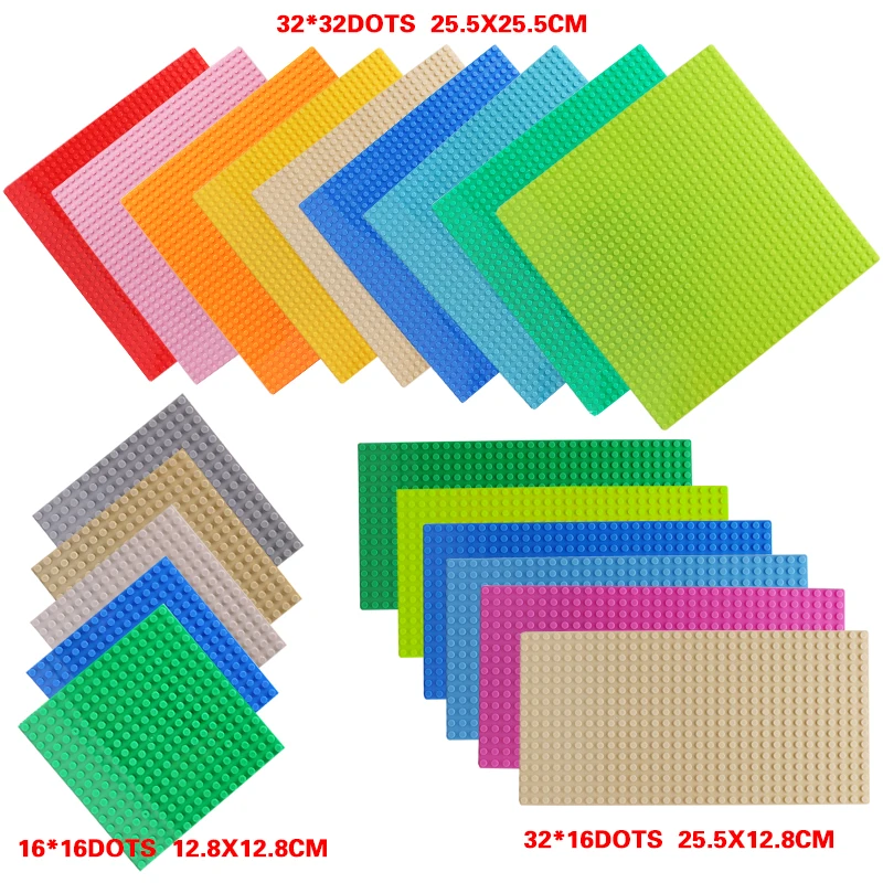 Placas base de construcción 32x32 para bricks – Juguete educativo clásico - imagen 3