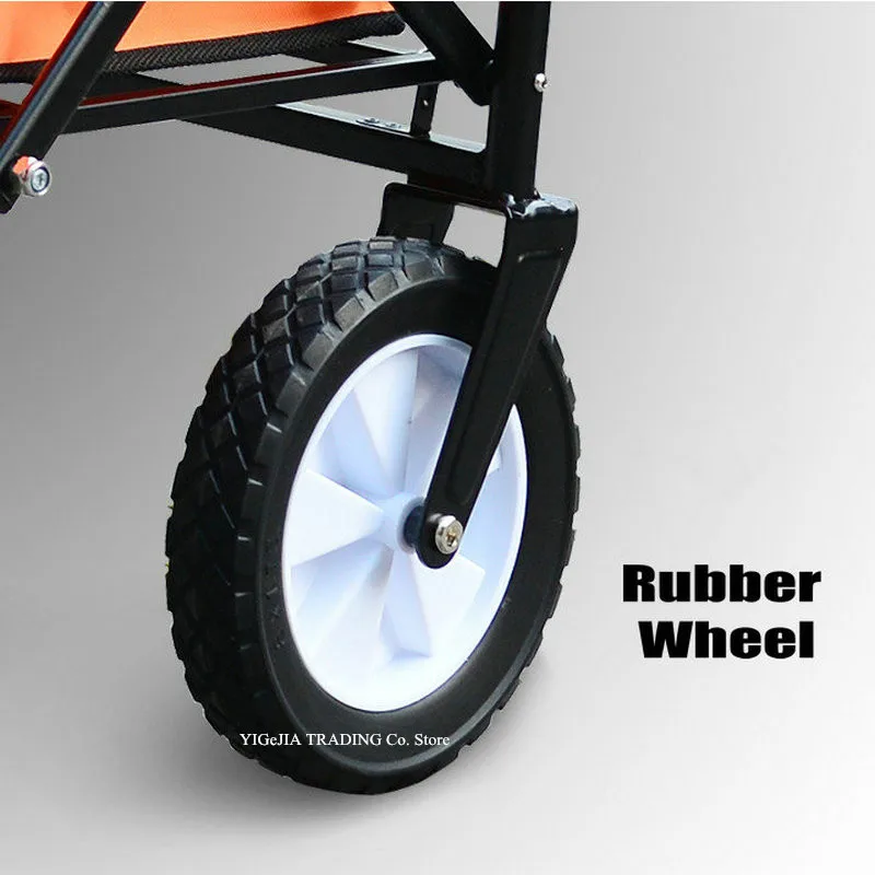 Carrito plegable utilitario para exterior con mango extensible - imagen 5