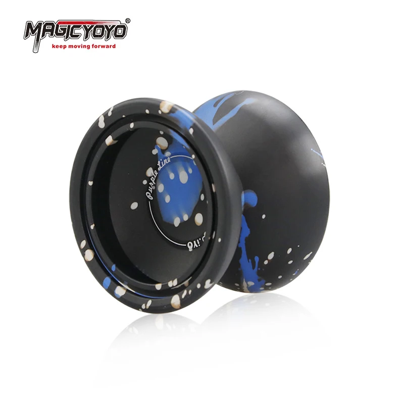 MAGICYOYO T5 Yoyó profesional de aleación de aluminio – Azul zafiro - imagen 5