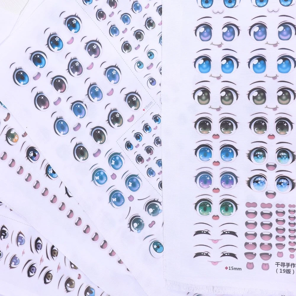 Pegatinas de ojos para manualidades infantiles con dibujos - imagen 5