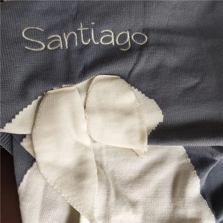 Diseño de conejo en manta infantil