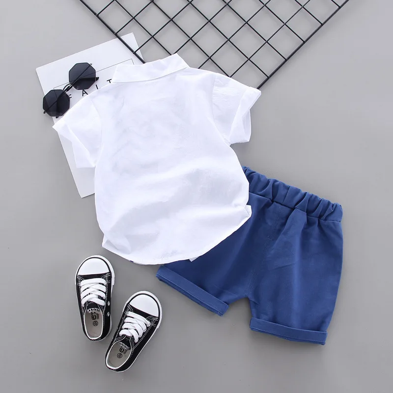 Conjunto verano con camisa y short deportivo para niño - imagen 5