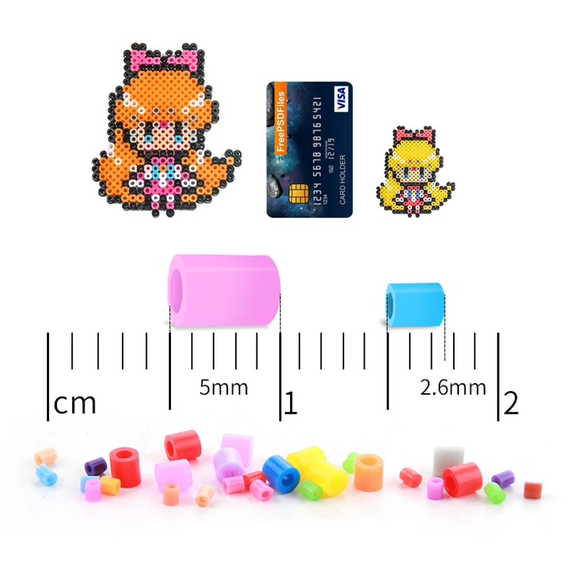 Hama cuentas de 2,6mm para niños – juego creativo con accesorios - imagen 2