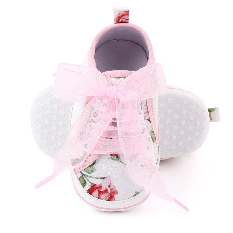 Zapatillas de bebé antideslizantes de algodón para primeros pasos - imagen 3