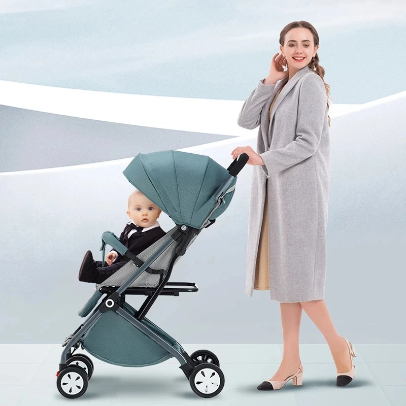 Cochecito plegable BabyGo para recién nacido hasta tres años - imagen 3