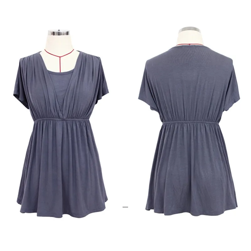 Top de lactancia modal suave para verano