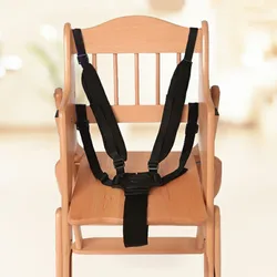 Arnés de seguridad acolchado para silla de comer y cochecito
